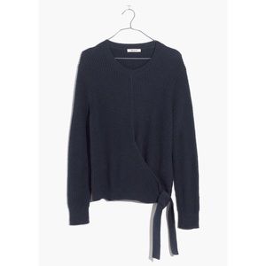 Madewell Side-Tie Pullover Sweater
